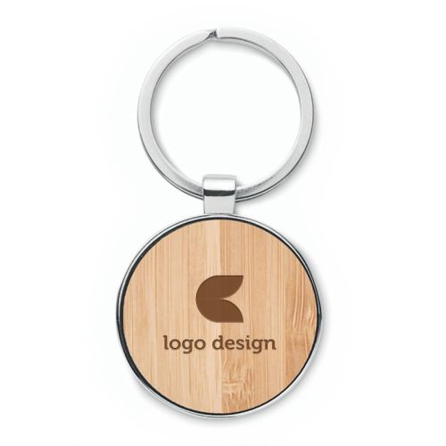 Keychain bamboo circle - Image 1